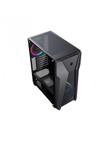 Boitier gaming ATX moyen tour haute compatibilité composants