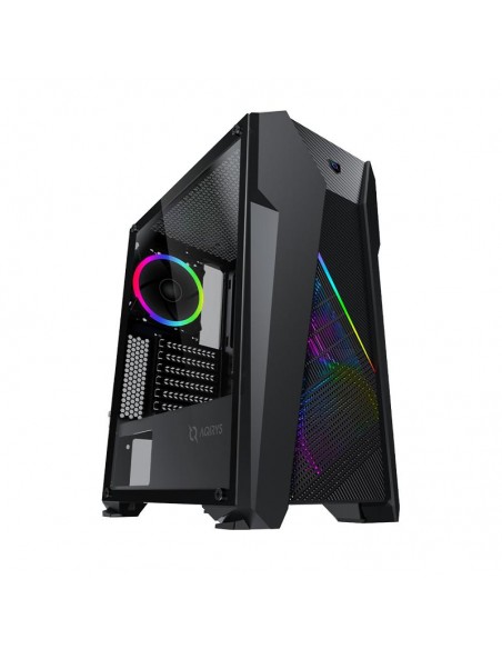 Boitier AQIRYS Canopus ARGB vue intérieure espace composants