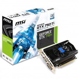 Carte Graphique MSI Nvidia GTX 750 Ti 2 Go DDR5/OC Carte Graphique MSI Nvidia GTX 750 Ti 2 Go DDR5/OC