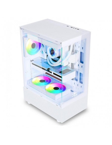 Boîtier PC gamer blanc Spirit Of Gamer Spectra Artic ARGB design