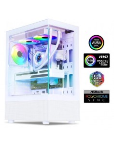 Boîtier PC gamer blanc Spirit Of Gamer Spectra Artic ARGB design 2