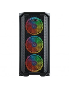 Boitier Gamer AQIRYS WEZEN design noir moderne RGB 2