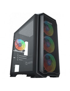 Boitier Gamer AQIRYS WEZEN design noir moderne RGB