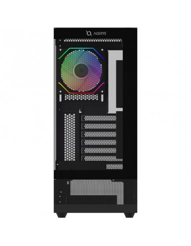 boîtier PC gamer ATX moyen tour avec RGB et airflow performant