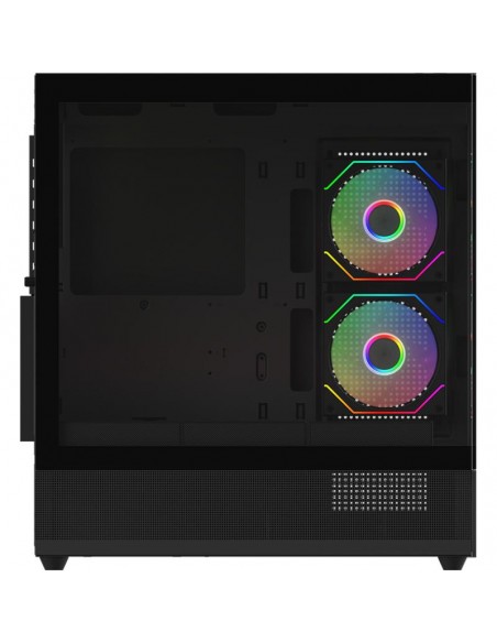 boîtier AQIRYS Antlia ARGB noir vue frontale design gaming moderne