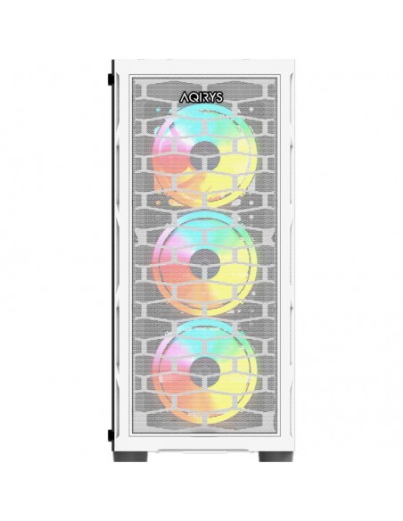 Boîtier gamer blanc compatible E-ATX ATX Micro ATX design moderne