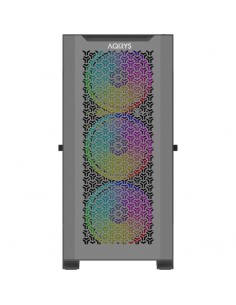 Boitier Gamer AQIRYS AQUILLA façade mesh airflow optimisé RGB 2