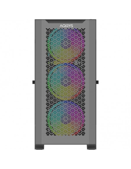 boitier PC gaming noir moderne AQIRYS AQUILLA moyen tour boitier PC gaming noir moderne AQIRYS AQUILLA moyen tour