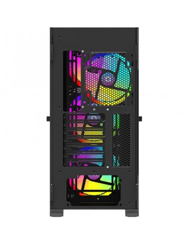 boitier PC ATX moyen tour noir compatible carte graphique 395mm boitier PC ATX moyen tour noir compatible carte graphique 395mm