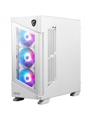boîtier PC ventilé blanc design airflow optimisé