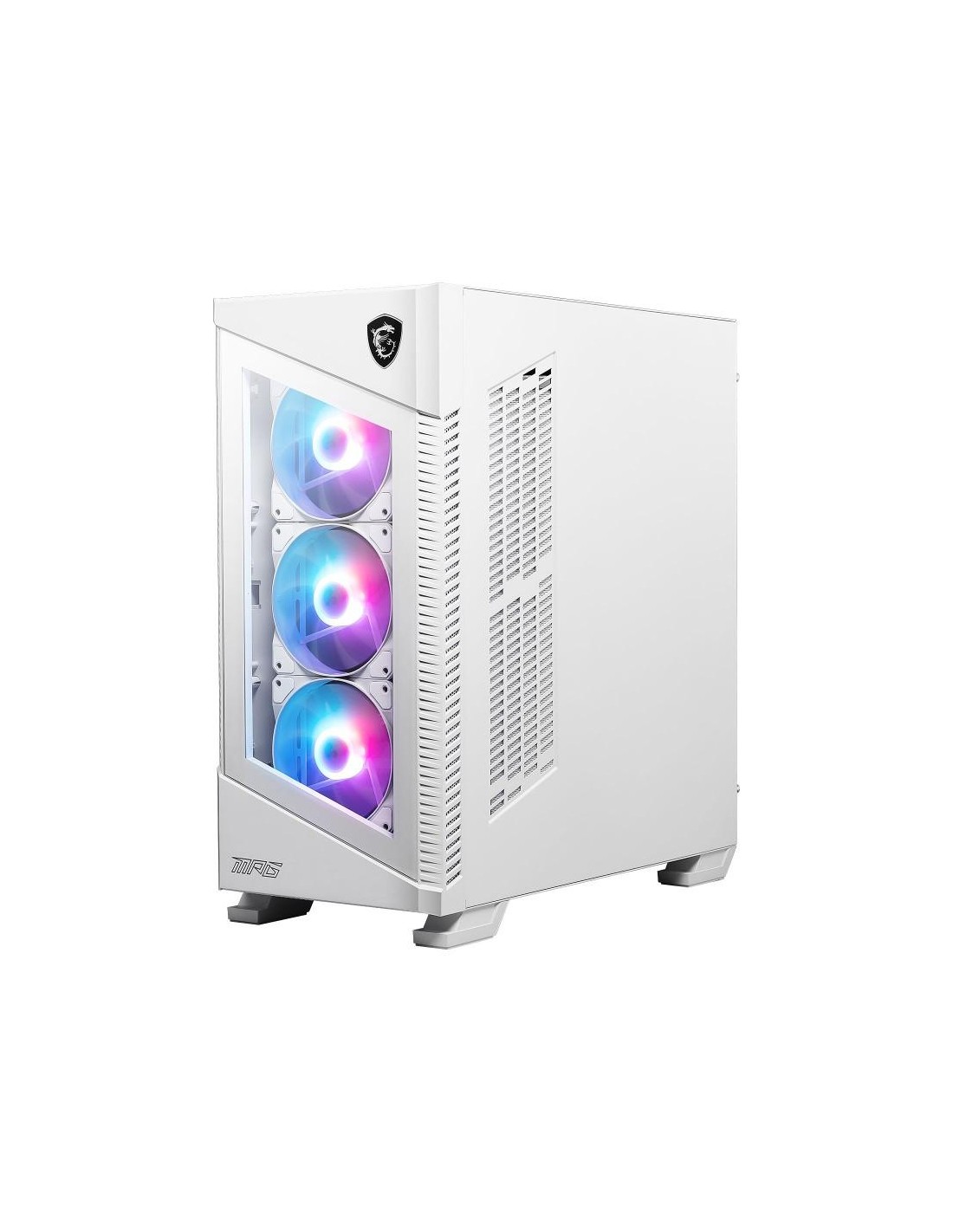 boîtier gaming MSI MPG VELOX 100R airflow RGB blanc ATX