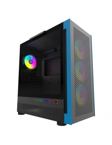 boîtier PC gaming airflow optimisé 4 ventilateurs ARGB puissants