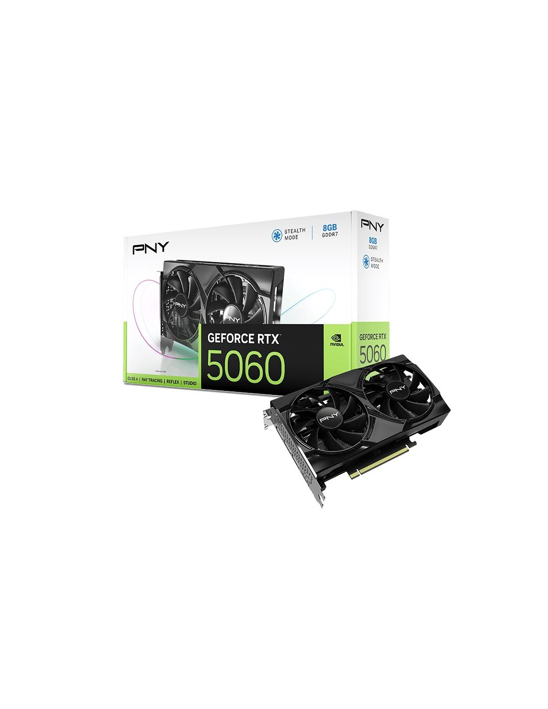 PNY GeForce RTX 5060 8Go Dual Fan carte graphique gaming performante