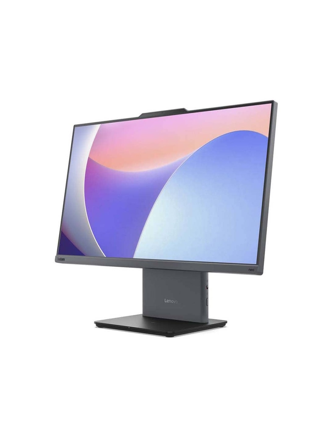 pc all in one lenovo thinkcentre neo 50a design compact élégant luna gris