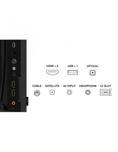 TV TCL 32'' S5K QLED avec WiFi Bluetooth et HDR10 TV TCL 32'' S5K QLED avec WiFi Bluetooth et HDR10