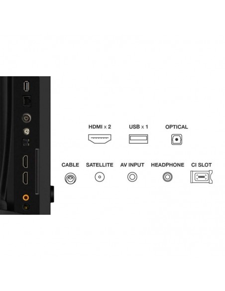 TV TCL 32'' S5K QLED avec WiFi Bluetooth et HDR10 TV TCL 32'' S5K QLED avec WiFi Bluetooth et HDR10