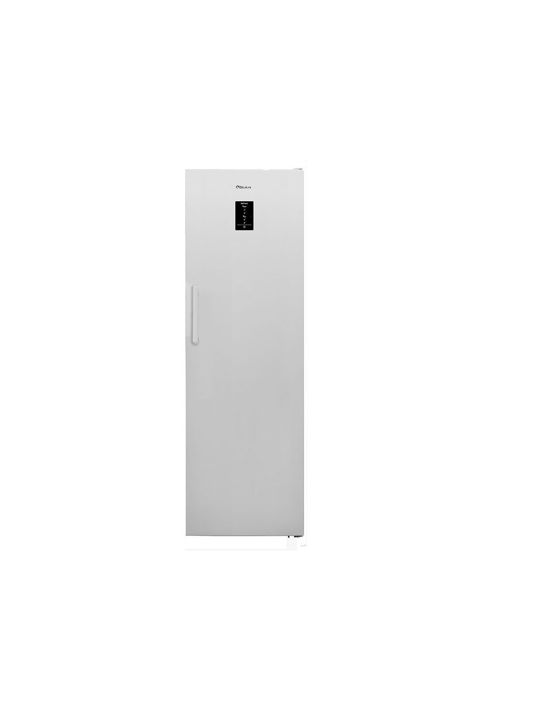 Congélateur Vertical Biolux CV38B design blanc vue frontale moderne