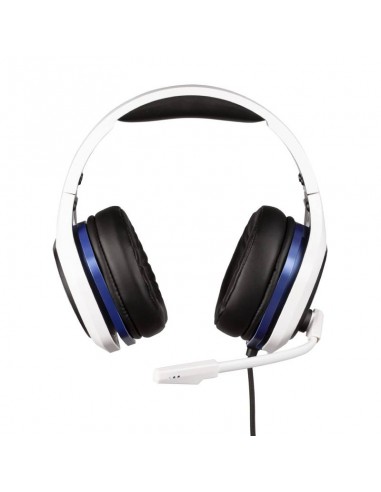 Casque gaming PS5 filaire Hyperion blanc vue détaillée