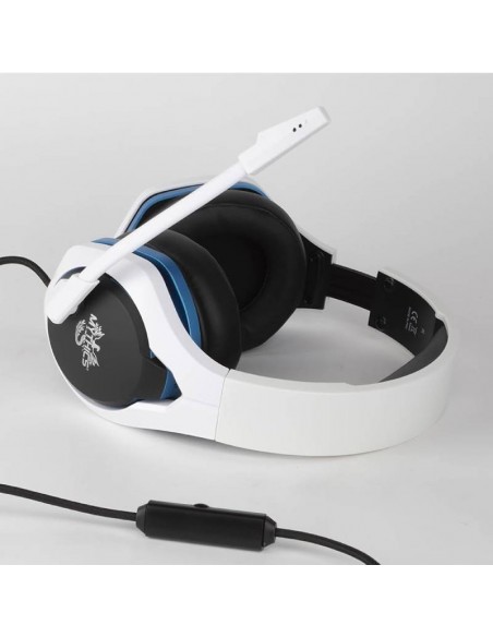 Casque gamer PS5 léger confortable pour sessions intenses