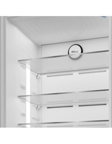 Réfrigérateur Beko 455L double portes design inox moderne cuisine