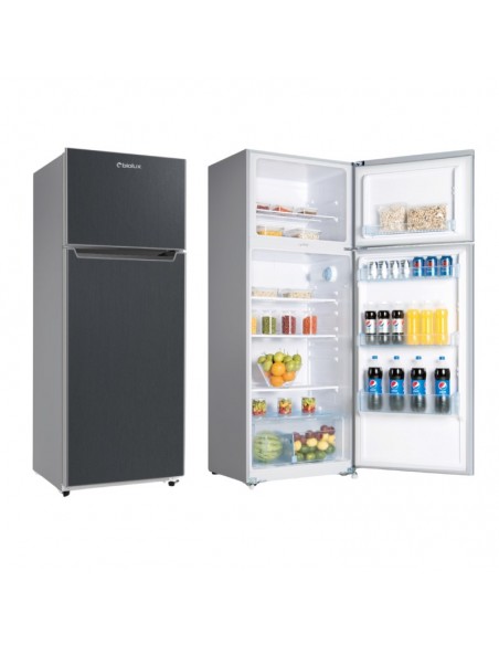 réfrigérateur grande capacité BIOLUX DP51 Inox noir
