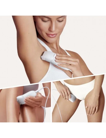 épilateur Braun sans fil rechargeable utilisation facile maison