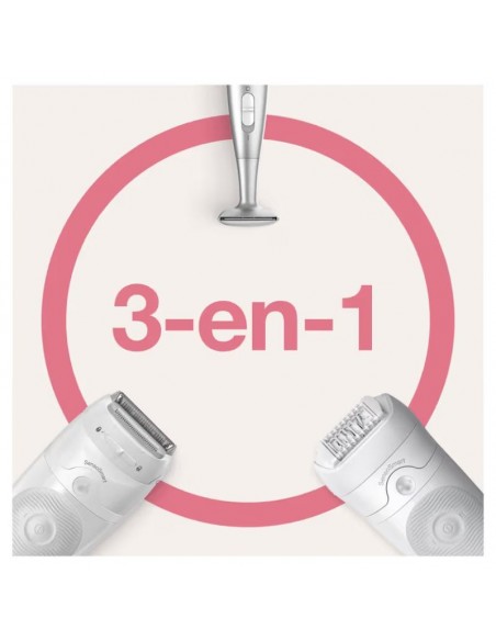 épilateur Braun électrique haute performance épilation longue durée précision