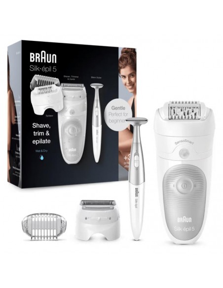 Epilateur BRAUN SES5-805 Silk épil 5 rechargeable autonomie pratique sans fil