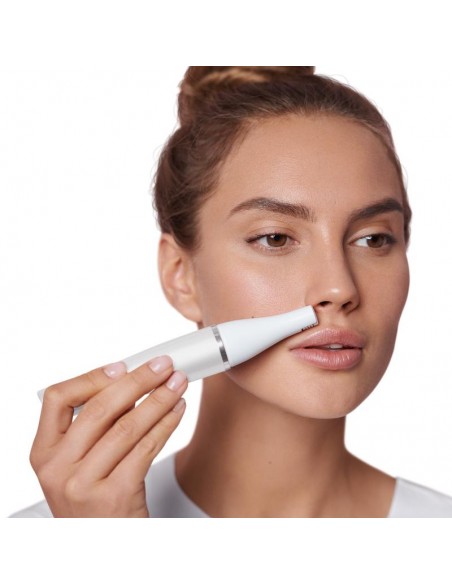 épilateur visage Braun zones sensibles femme utilisation quotidienne facile