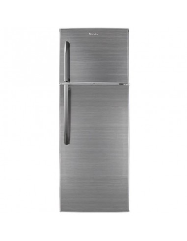 Réfrigérateur Condor CRD45V4X porte ouverte étagères verre trempé