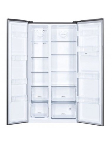 Frigo américain Hoover HHSBSO-617BWD intérieur spacieux compartiments optimisés