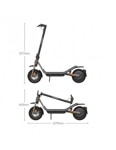Xiaomi scooter 6 Pro confort conduite pneus 12 pouces tout terrain
