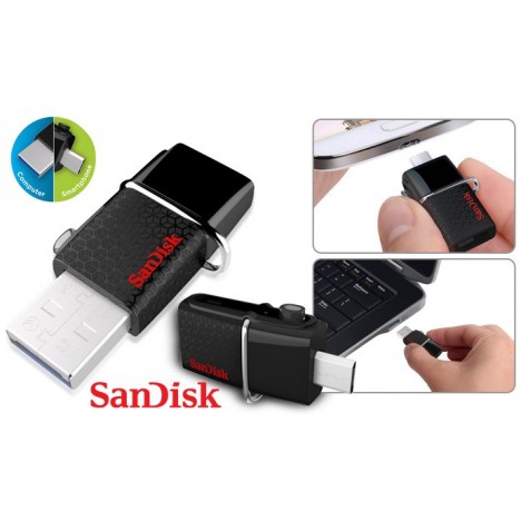 SANDISK DUAL DRIVE OTG 16GB USB 2.0 - Vente de Matériel, Mobilier