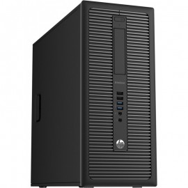 Pc de bureau HP EliteDesk 800 G1 Microtour / i5 4é Gén / 4 Go
