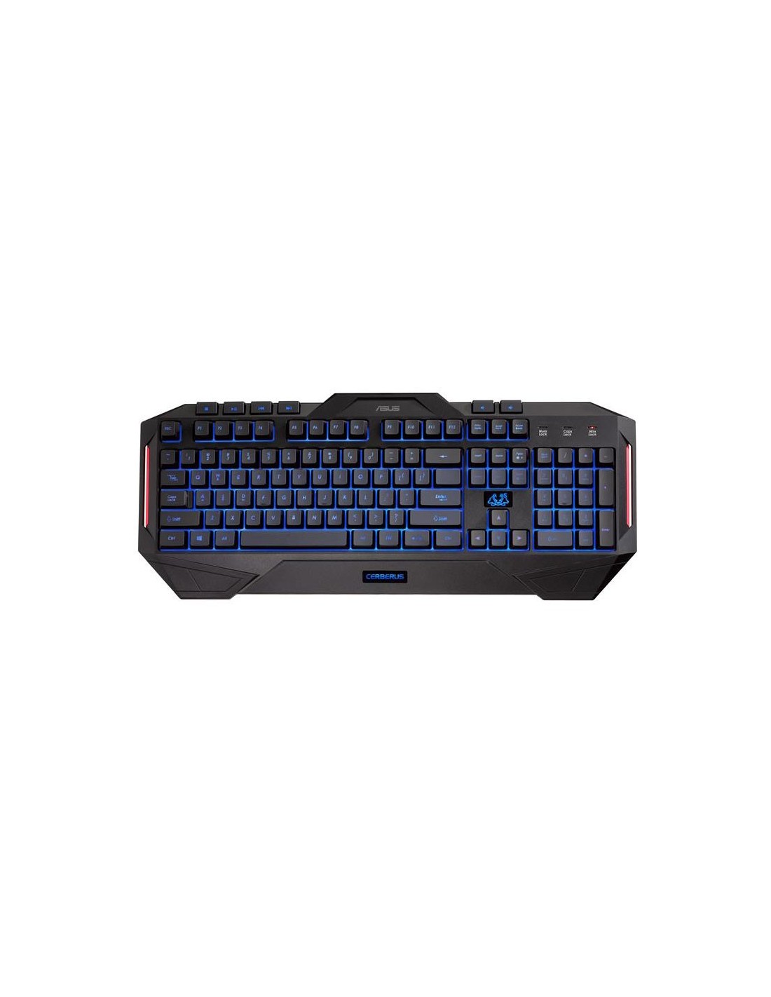 Slide  #2 Clavier rétro-éclairé USB Asus Cerberus / Noir