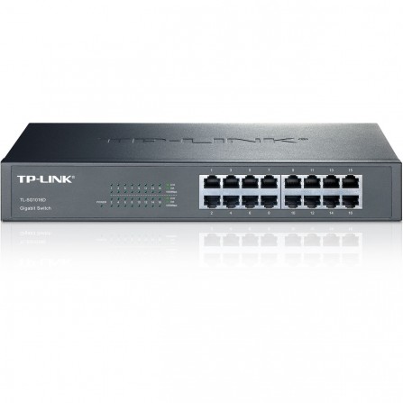 Switch TP-Link Gigabit 16 ports Rackable 10/100/1000 Mbps 2
