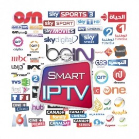 Prix ABONNEMENT IPTV (Smart TV) 12 MOIS Tunisie