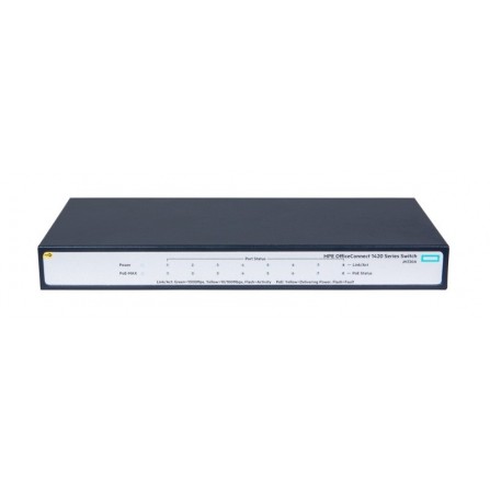 Switch HP 1420 8 ports PoE+ (64 W) 2