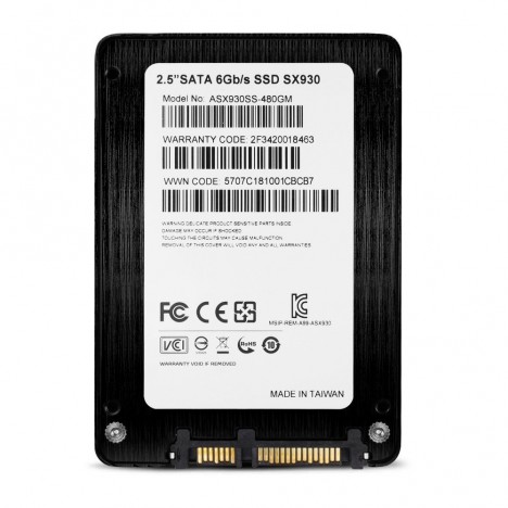 Disque Dur SSD Adata SX930 480 Go / 2.5" / SATA III
