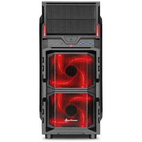 Boitier Gamer Sharkoon VG5-W Red Boitier Gamer Sharkoon VG5-W Red