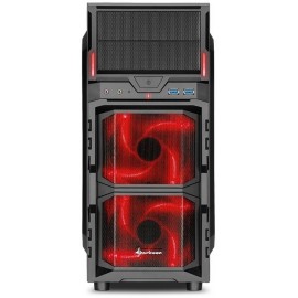 Boitier Gamer Sharkoon VG5-W Red Boitier Gamer Sharkoon VG5-W Red