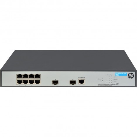 Switch HP 1920 8 Ports PoE+ (65W) Gigabit + 2 ports SFP Switch HP 1920 8 Ports PoE+ (65W) Gigabit + 2 ports SFP