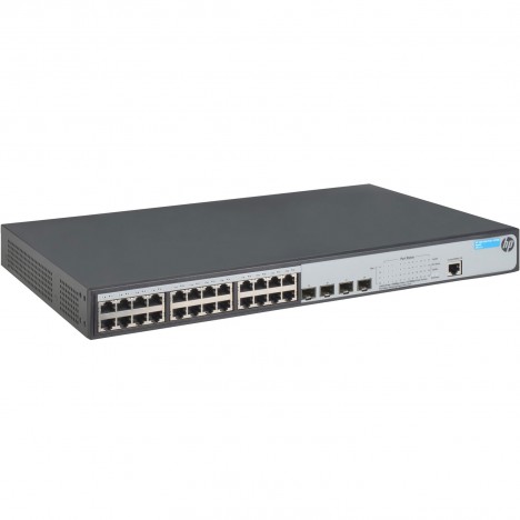 Switch HP 1920 24 Ports PoE+ (370W) Gigabit + 4 ports SFP