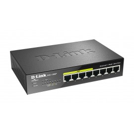 Switch D-Link 8 ports Gigabit Dont 4 Ports PoE