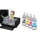 Imprimante Epson à réservoir intégré Couleur L310 + 4 Bouteilles d'encre Imprimante Epson à réservoir intégré Couleur L310 + 4 Bouteilles d'encre