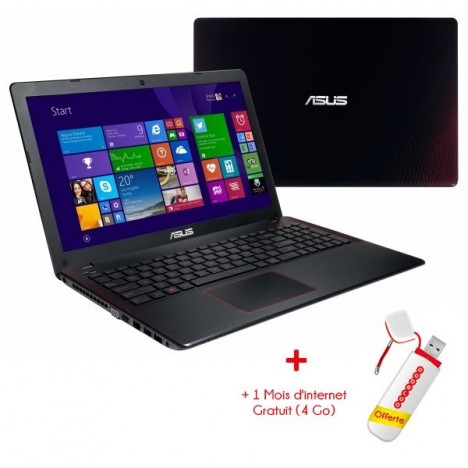 Pc Portable Asus X550VX / i7 6è Gén / 8 Go / GTX 950 + Clé 3G Ooredoo