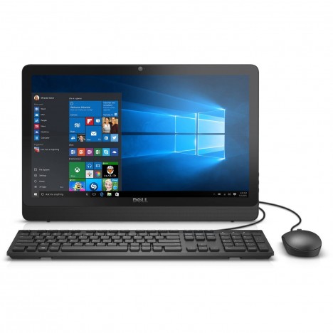 Pc de bureau All-In-One Dell Inspiron 3064 Tactile 20" / i3 7è Gen / 4 Go / Windows 10