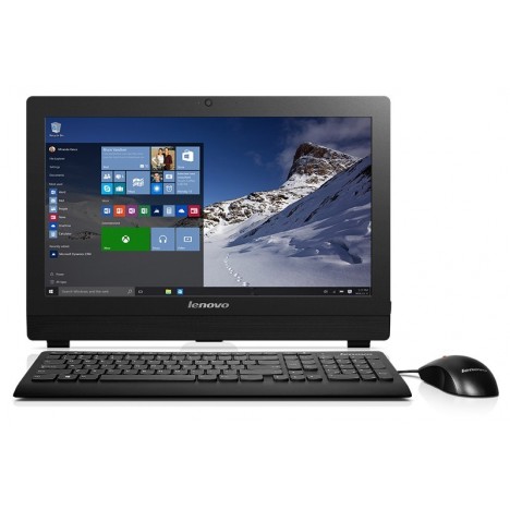 Pc de bureau Lenovo All-in-One S200z / Quad Core / 4 Go / Noir