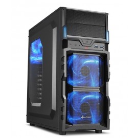 Boitier Gamer Sharkoon VG5-W Blue