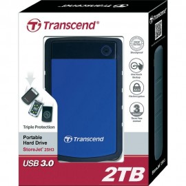 Disque dur externe Antichocs Transcend StoreJet 25H3P 2 To / Purple Disque dur externe Antichocs Transcend StoreJet 25H3P 2 To / Purple